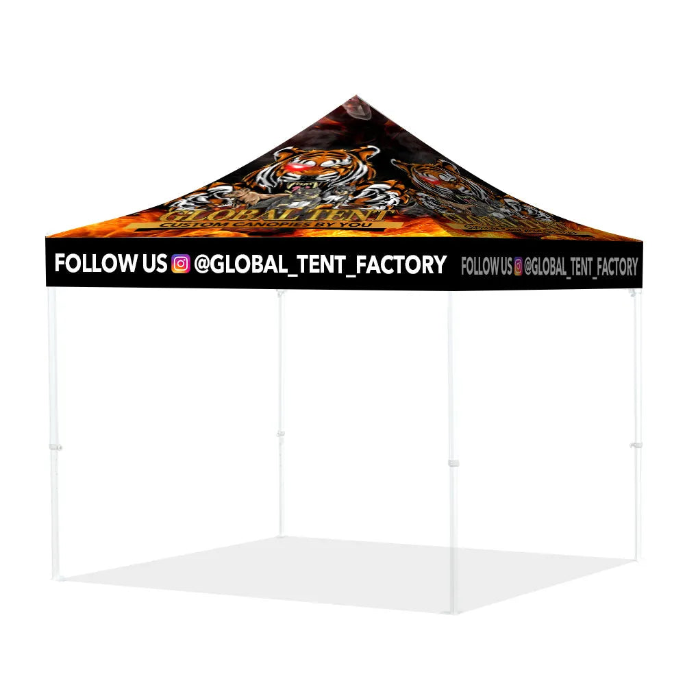 Discover our Custom Advertising Canopy Tent with Top & Walls Printing – perfect for trade shows. Durable construction, easy setup, and personalized graphics. Maximize your brand impact with this eye-catching solution.