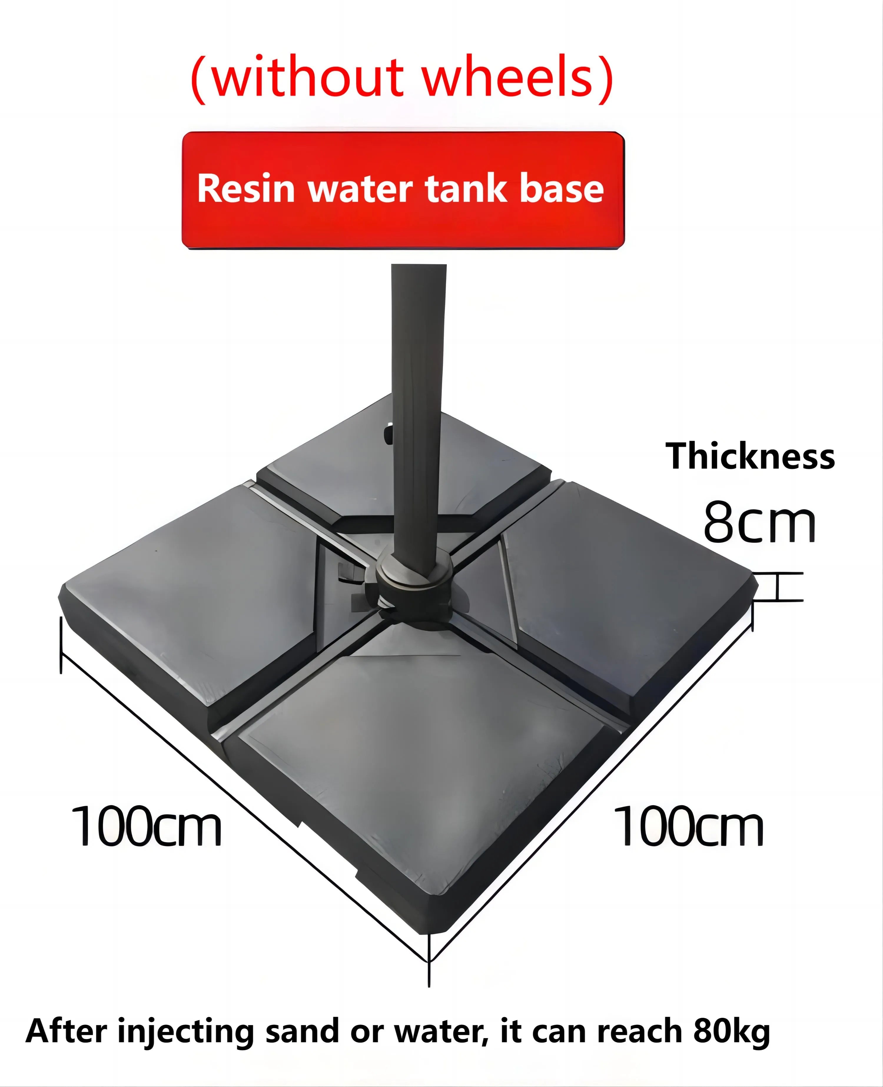 Versatile Support: All Style Umbrella Base