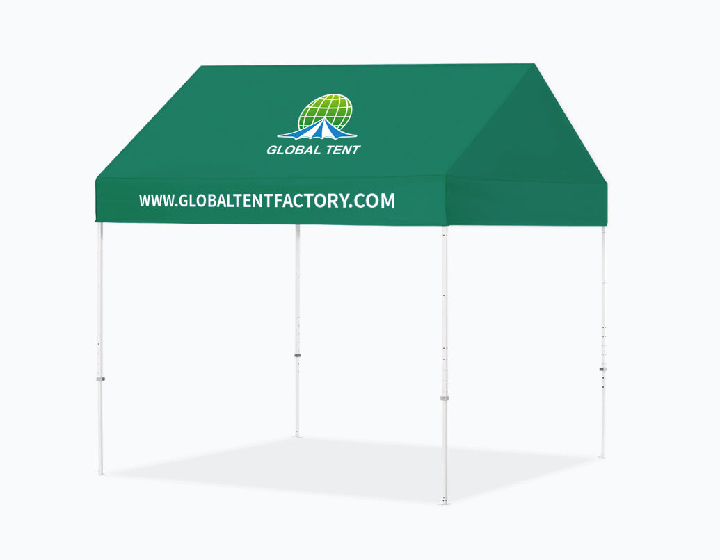 Flat-roof tent:10'x15' Custom Advertising Canopy Tent