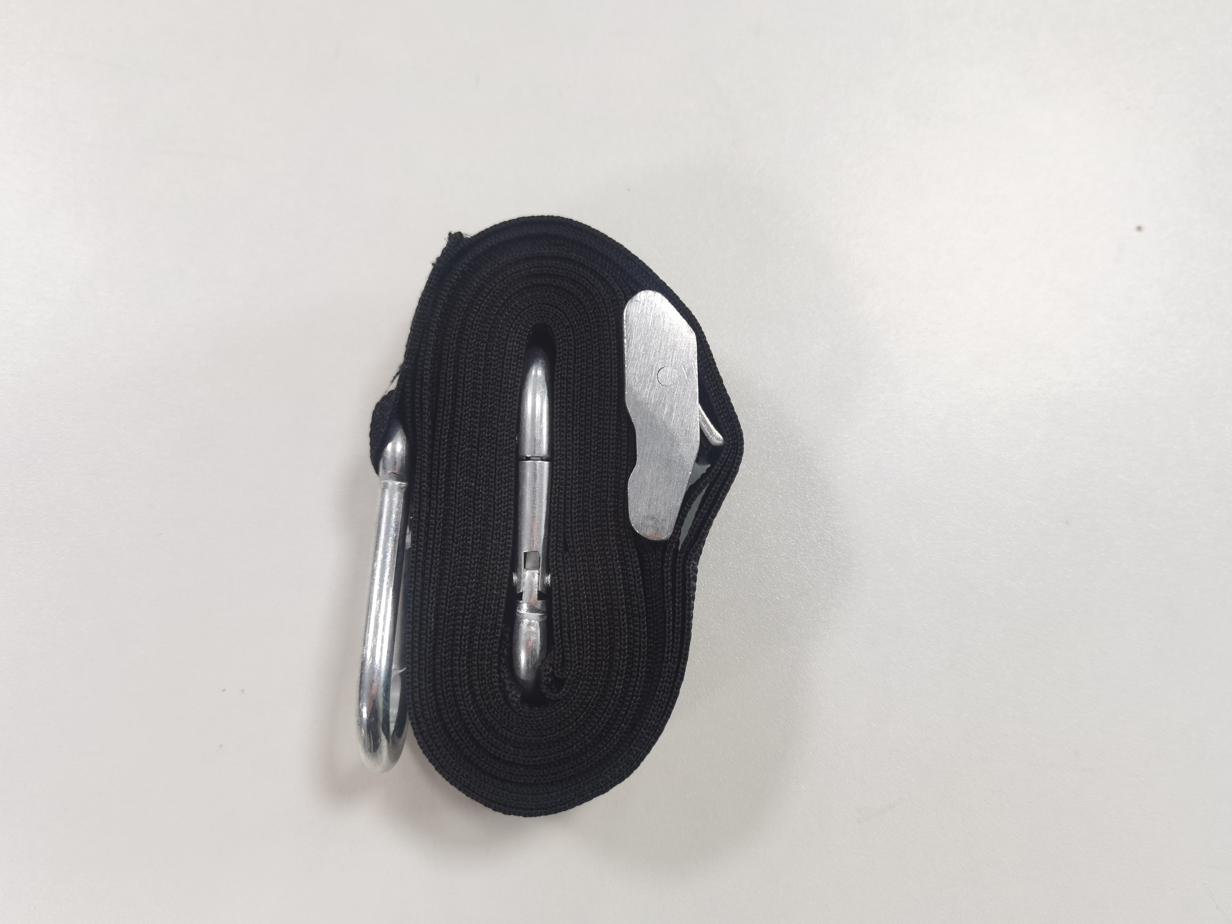 Advertising tent straps with nylon windproof reinforcement and strong ratchet for tightening and securing tents and exhibition halls