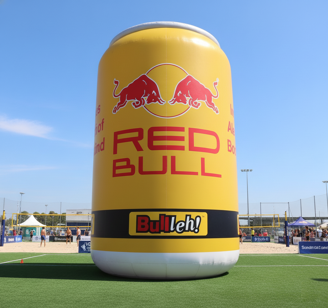 Custom inflatable Cans&Cartoons: Giant, cute, and eye-catching brand ambassadors