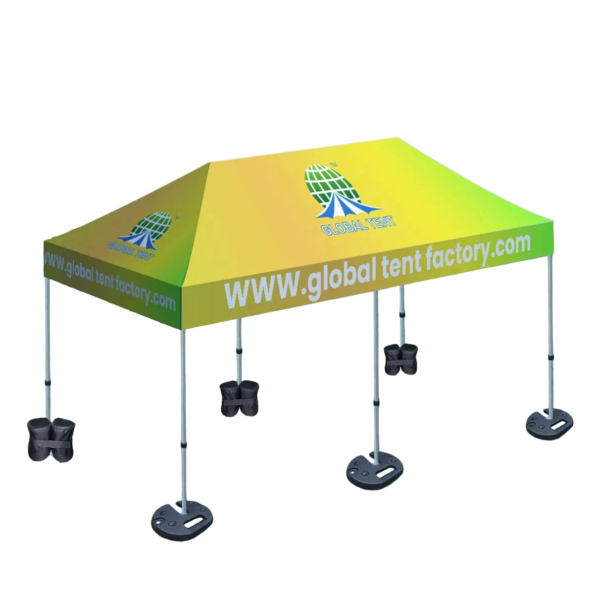 Ensure the stability of your trade show setup with the Trade Show Tent Frame Weight Plate – a reliable and easy-to-install accessory for added support.