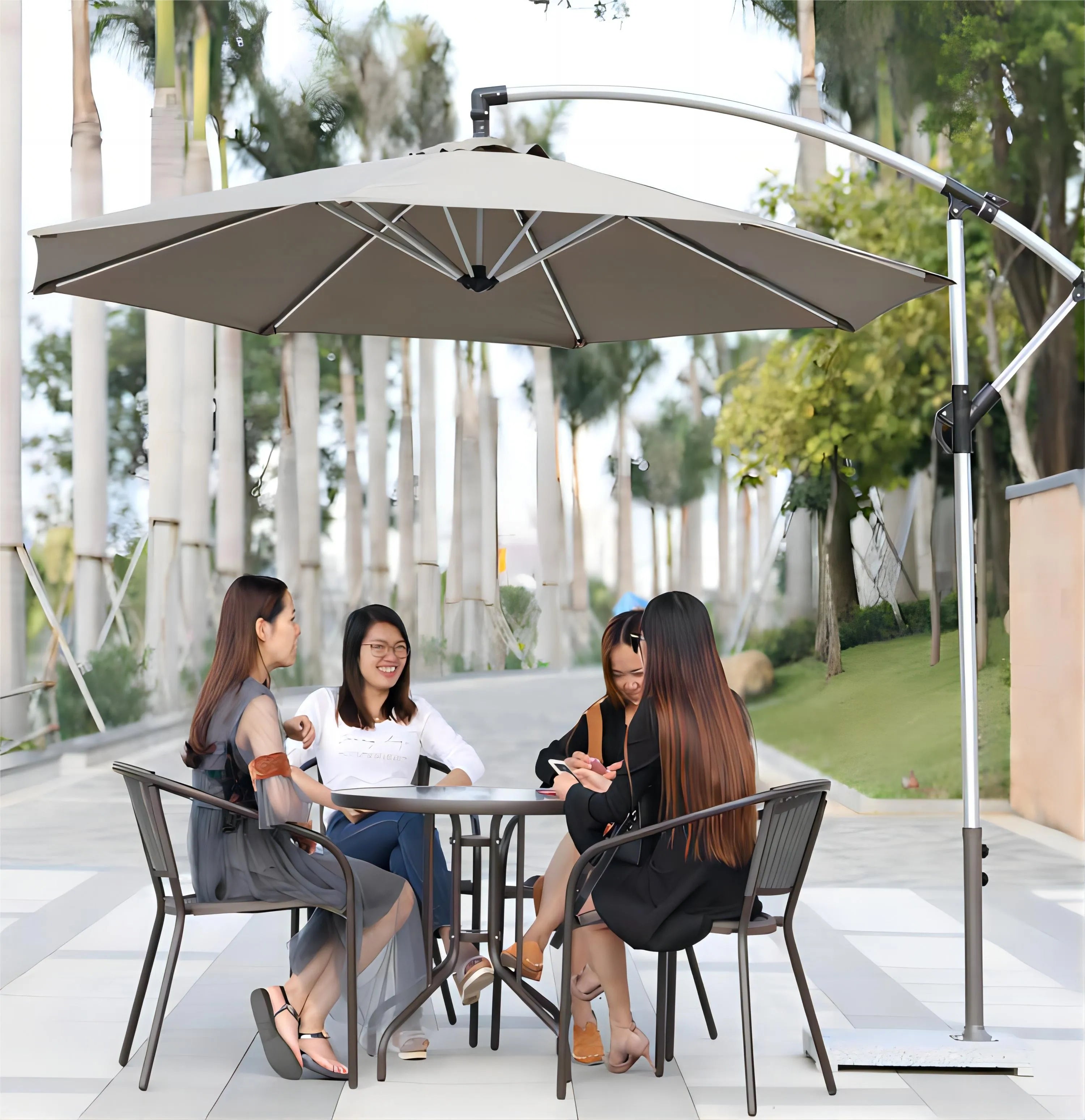 Versatile Support: All Style Umbrella Base