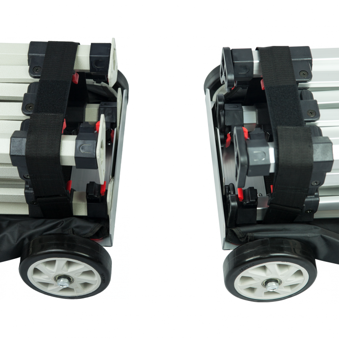 Classic Rolling Storage Bag for Pop Up Tent Poles & Frames, Heavy-Duty Transport with Wheels for Event Setup & Commercial Use