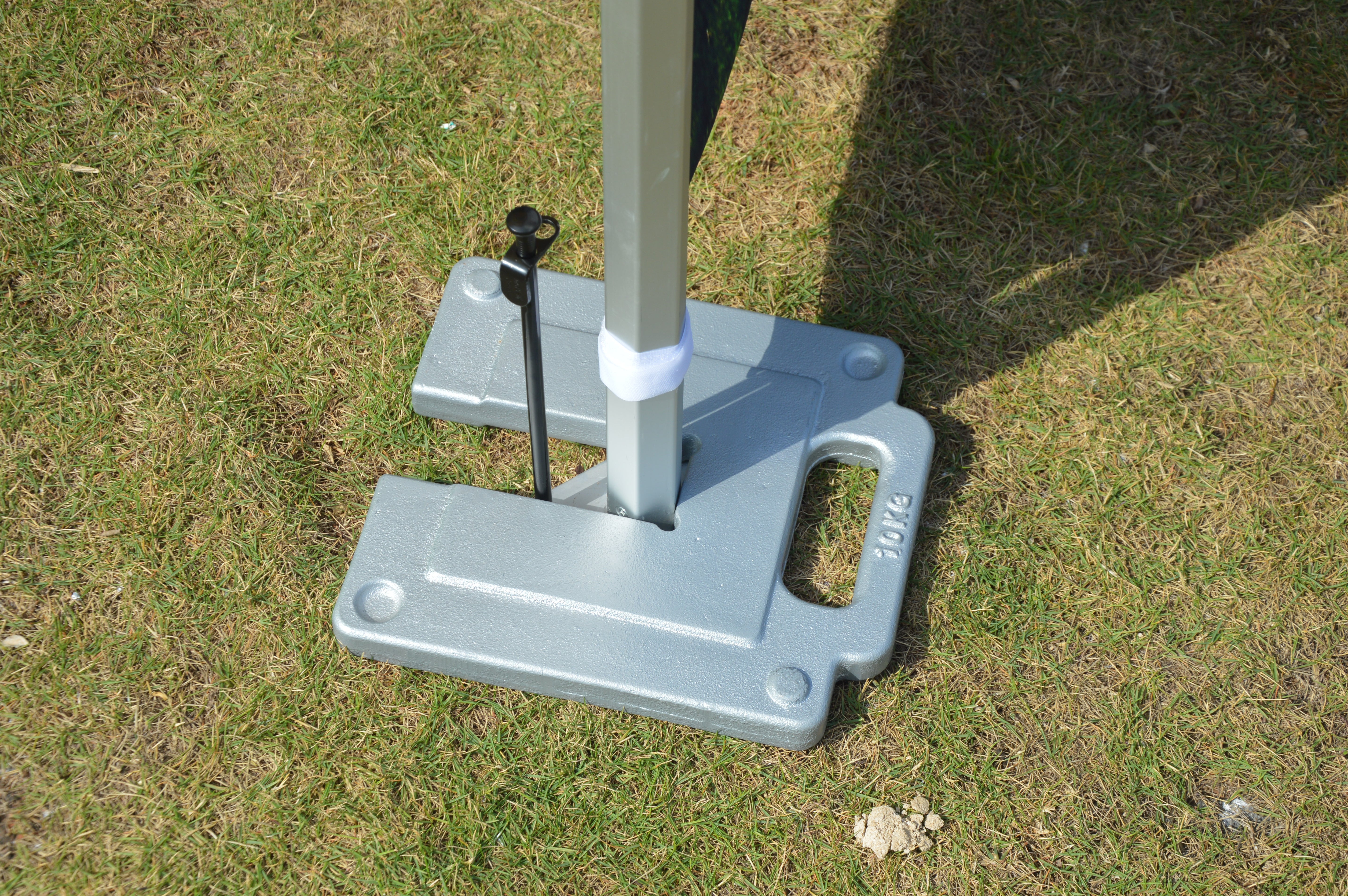 Advertising tent counterweights - Pure white design, high strength, ready to use
