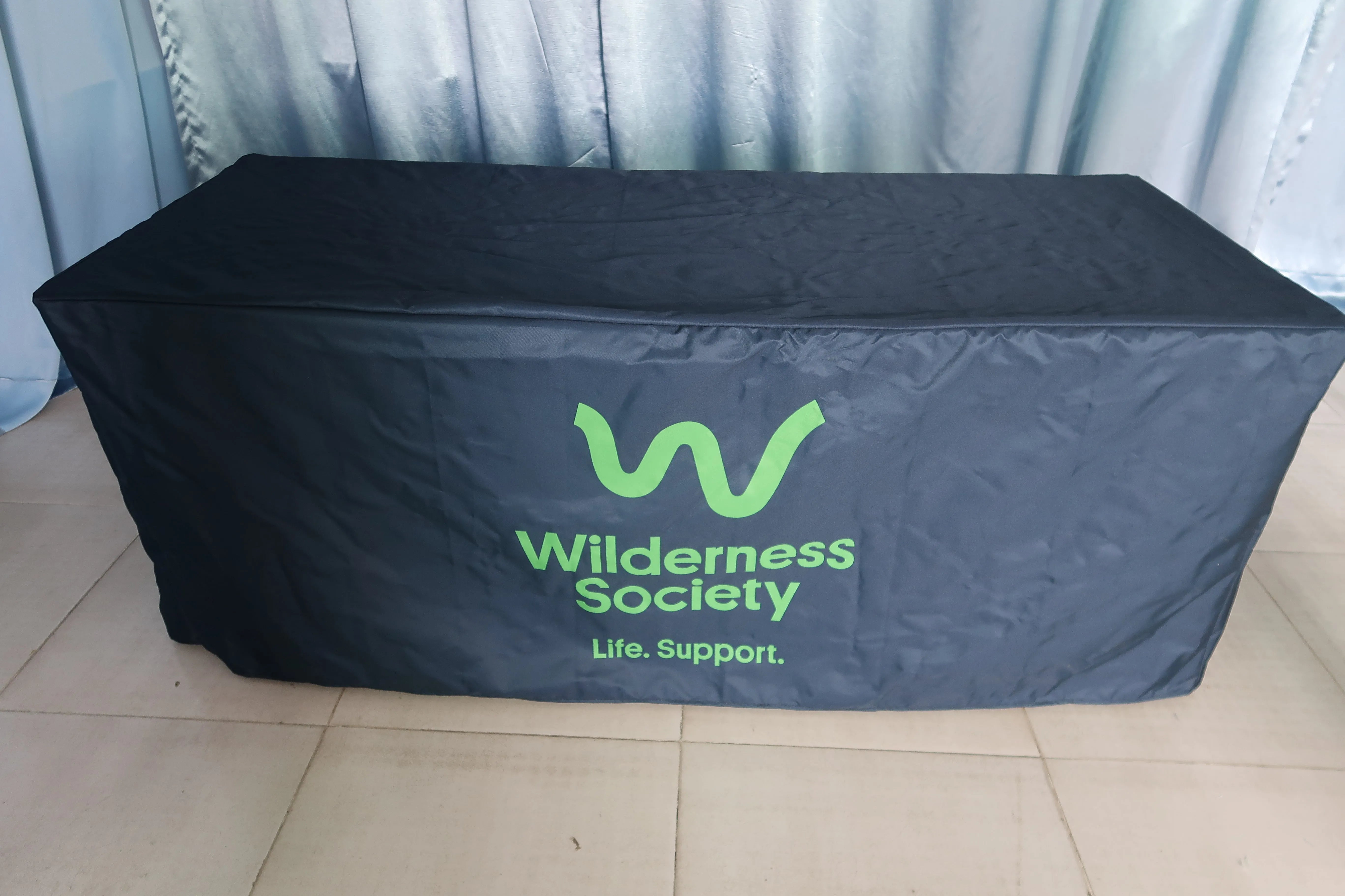 Branded Elegance: Custom Advertising Table Cover