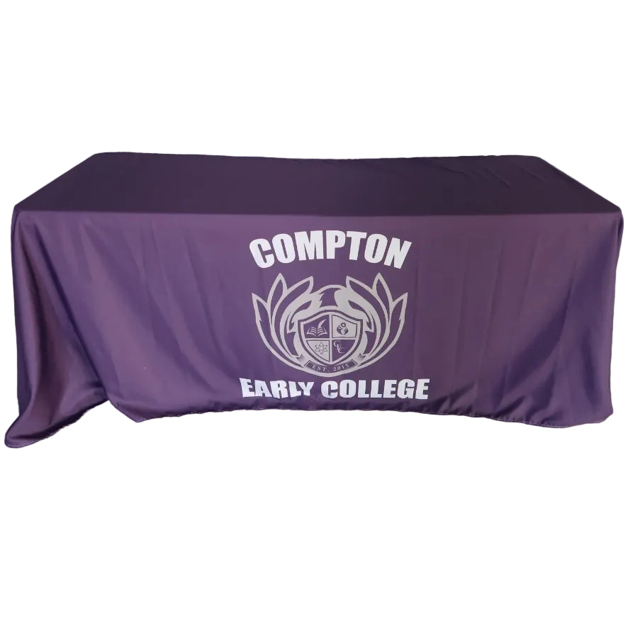 Advertising table cover | Can be paired with tents to create eye-catching mobile display stands