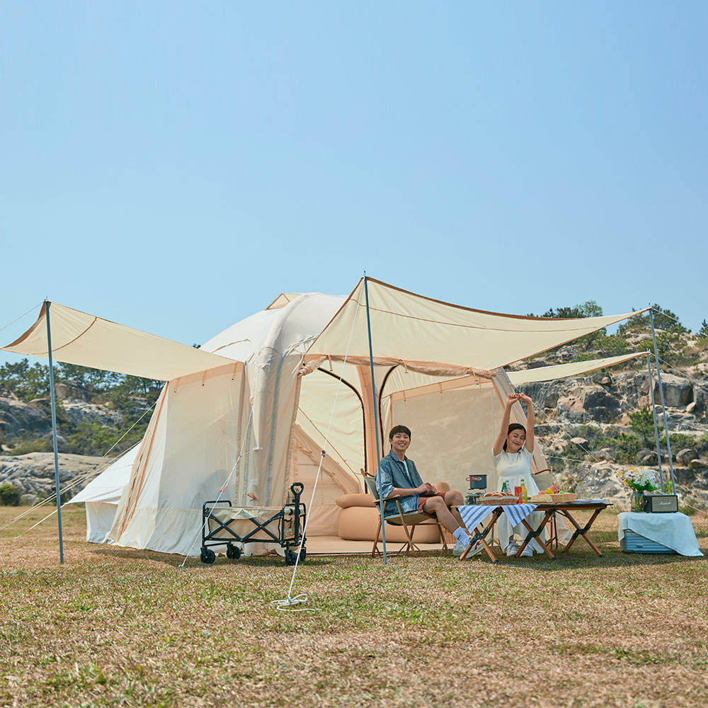 Inflatable camping tent:Quick Inflation,Lightweight(only tent)