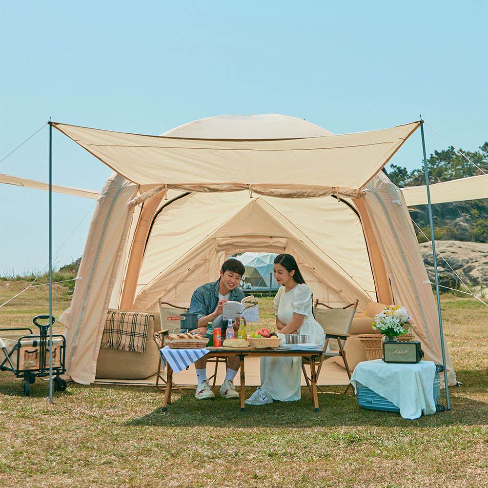 Inflatable camping tent:Quick Inflation,Lightweight(only tent)