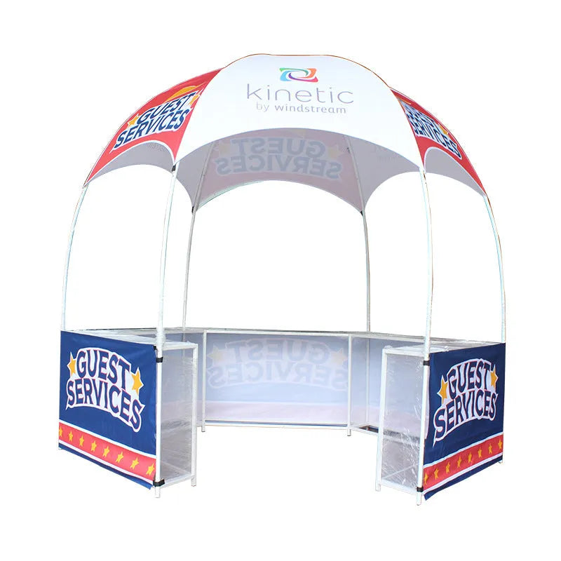 Versatile Vendor Haven: Custom Kiosk Tent