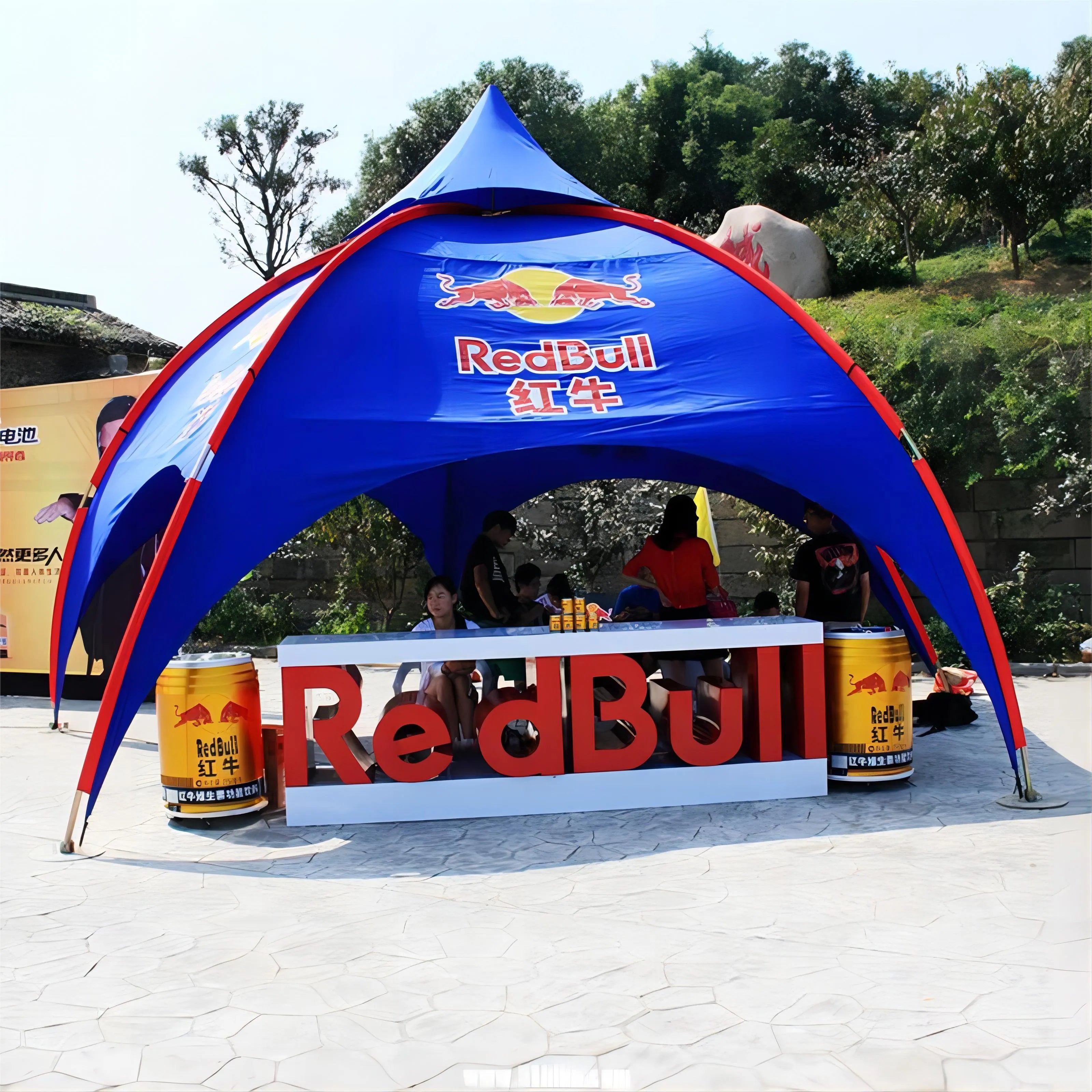 Grand Gathering: 16'x16' Custom Arch Dome Tent