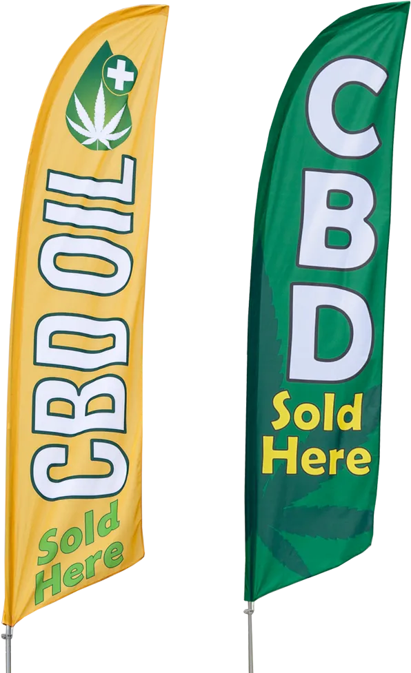 7.5ft Feather Flag | Lightweight and flowing, creating an elegant and dynamic advertising image(No Base)