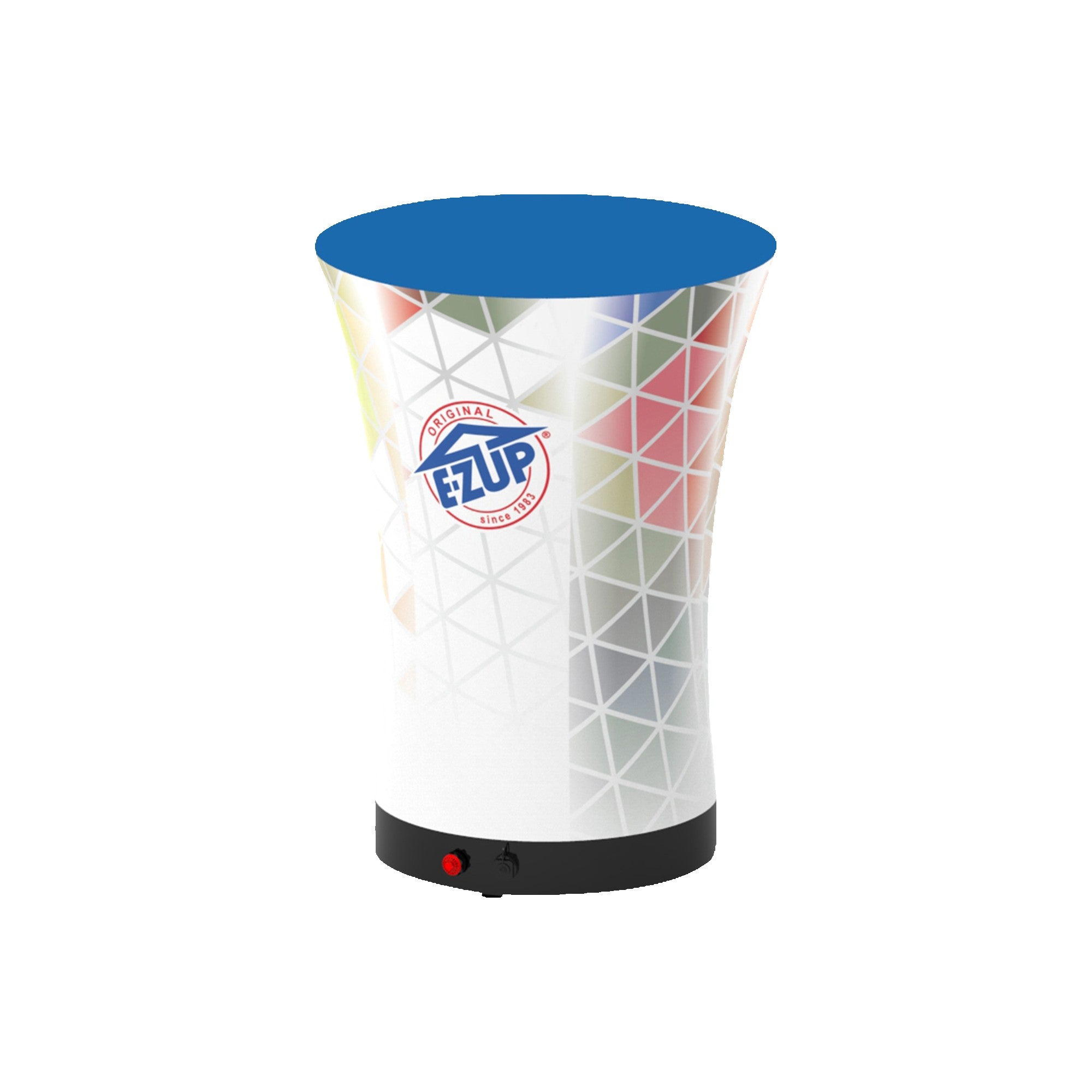 Inflatable bar desk: Quickly create a mobile social hub