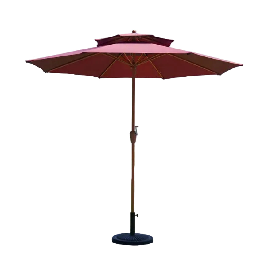 Elegant Centerpiece: Custom Luxury Central Umbrella (No Base)