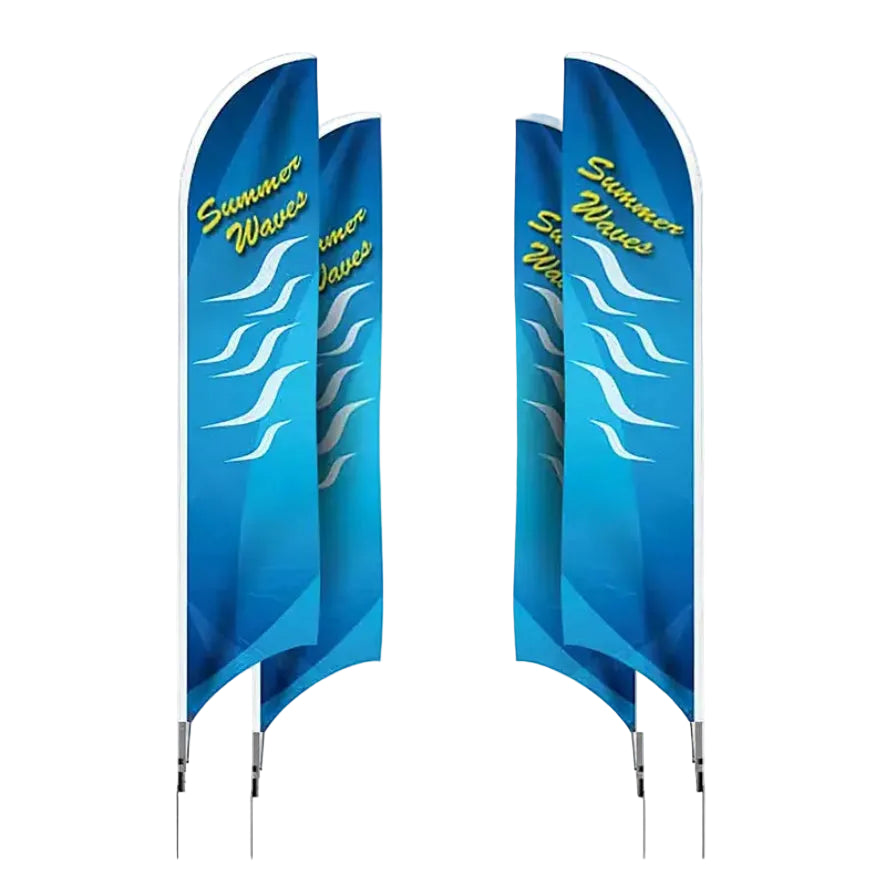 10ft Feather Flag | Lightweight and flowing, creating an elegant and dynamic advertising image(No Base)
