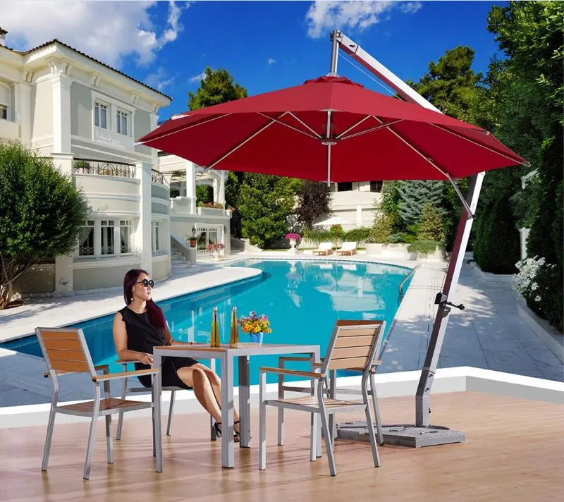 Elevate Your Outdoors: Custom Cantilever Patio Umbrella