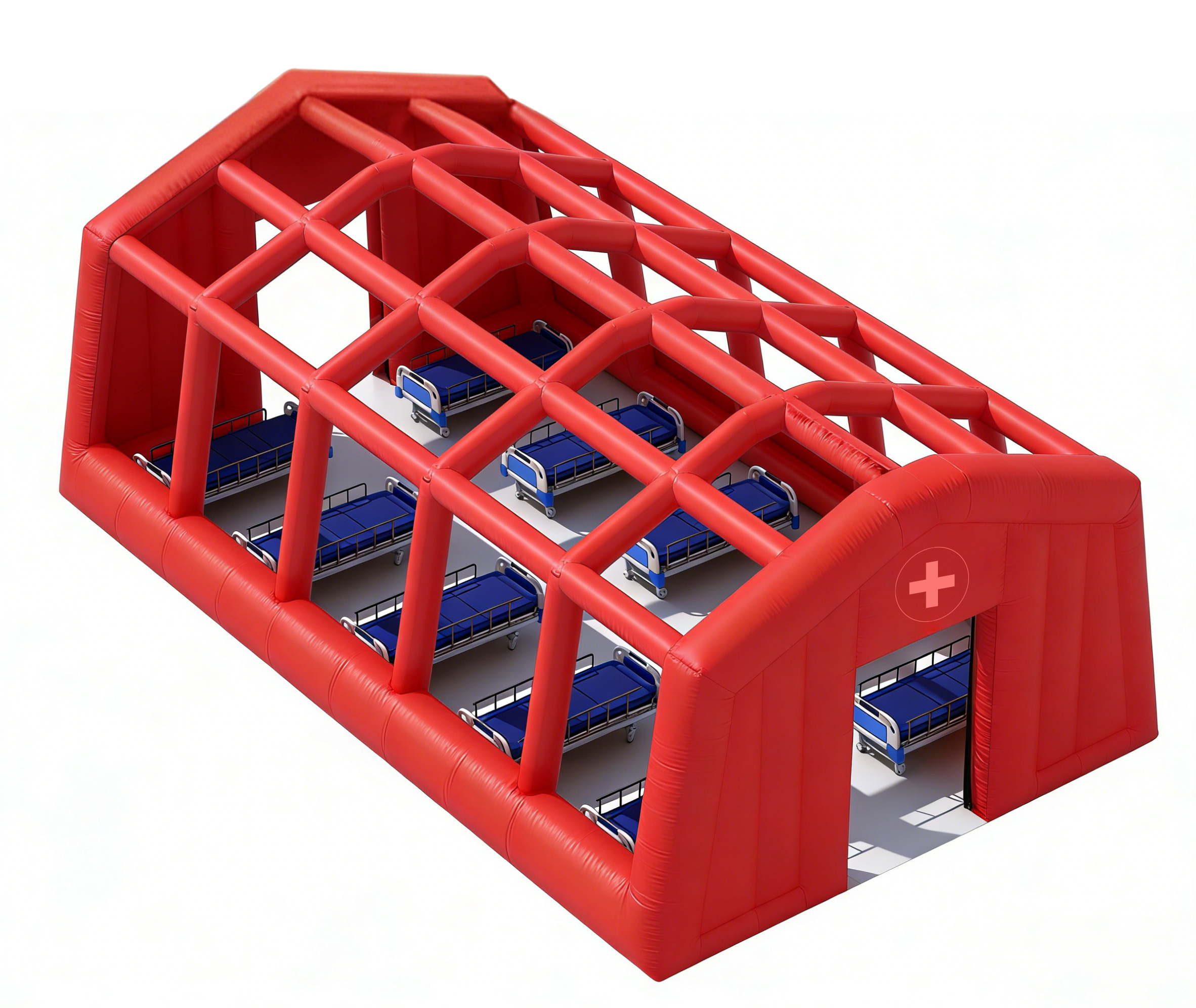 8x5m inflatable emergency relief tent: Quick deployment, reliable shelter
