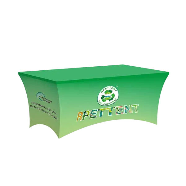 Eco-friendly Elastic Tablecloth, Customizable High-Elasticity Advertising Tablecloth, Portable, Non-slip Exhibition Tablecloth(No Table)