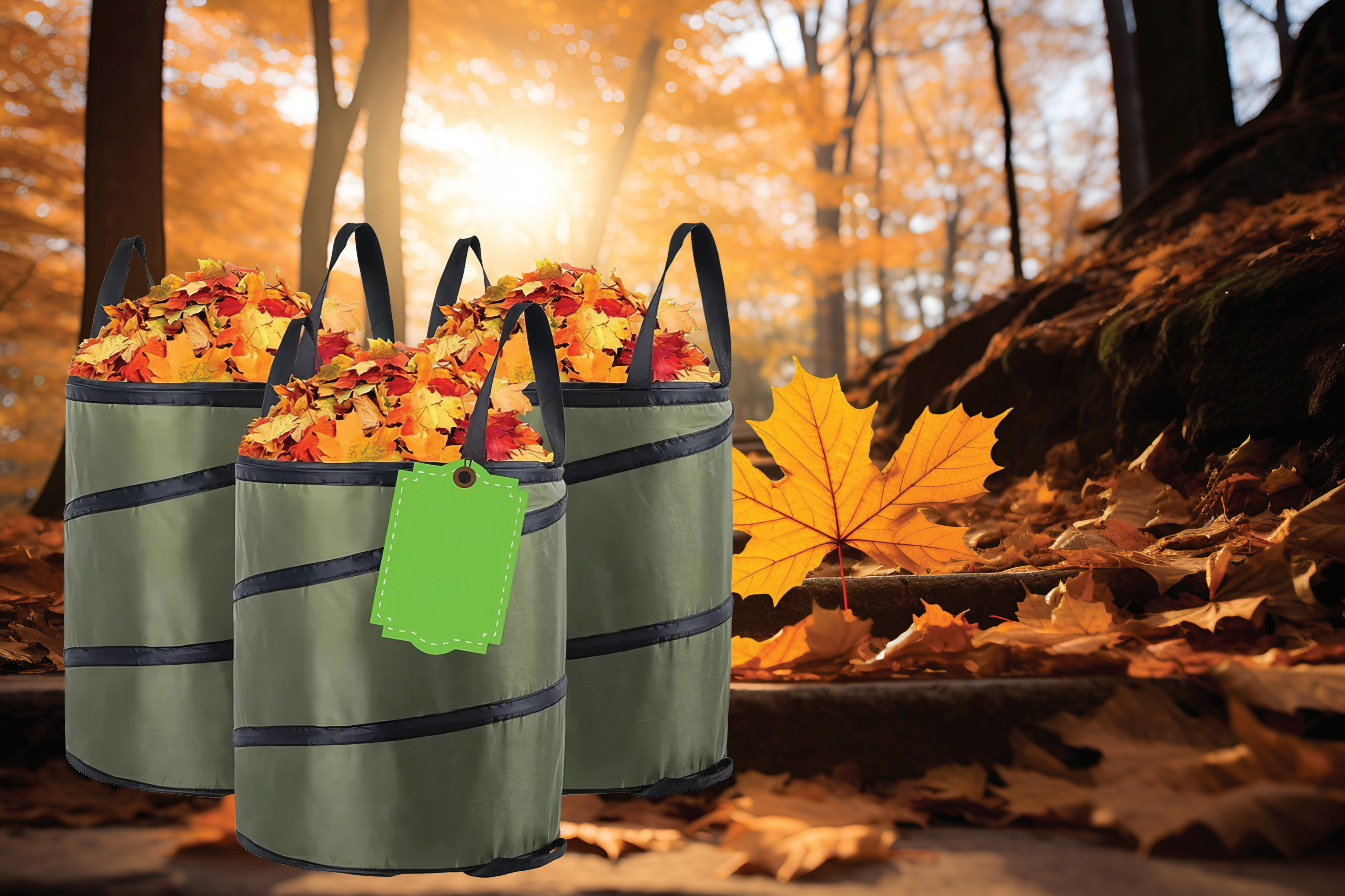 Pop-Up Lawn Leaf Garden Bag – Your Ultimate Yard Cleaning Helper