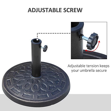 Versatile Support: All Style Umbrella Base