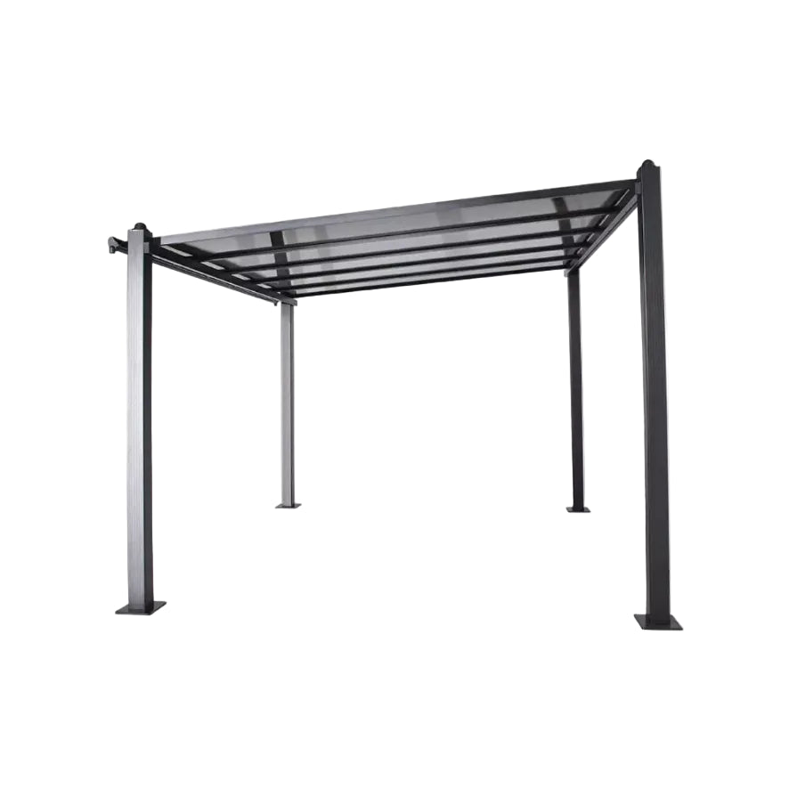 Sunlit Elegance: Four Pillars Sunshine Aluminum Pavilion