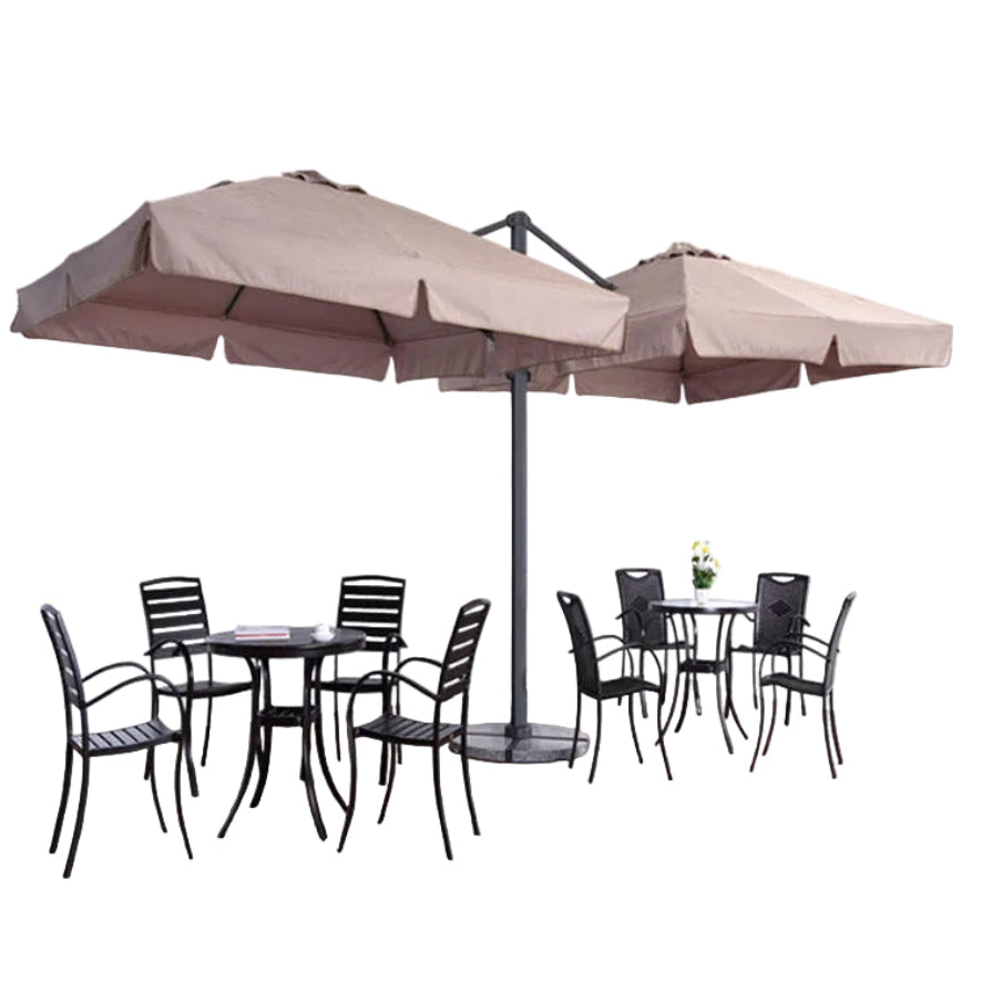 Luxury Elegance: Custom Double-Sided Cantilever Hanging Umbrella