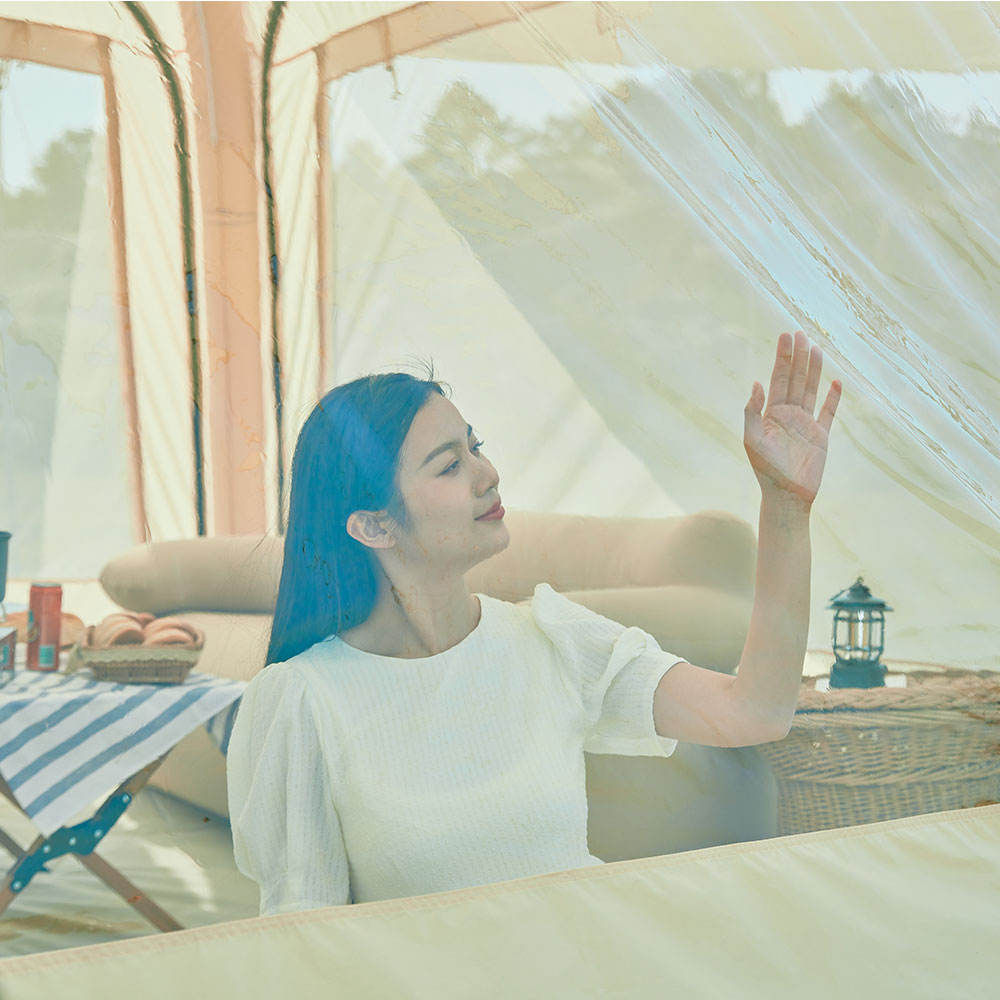 Inflatable camping tent：Quick Inflation,Lightweight(only tent)