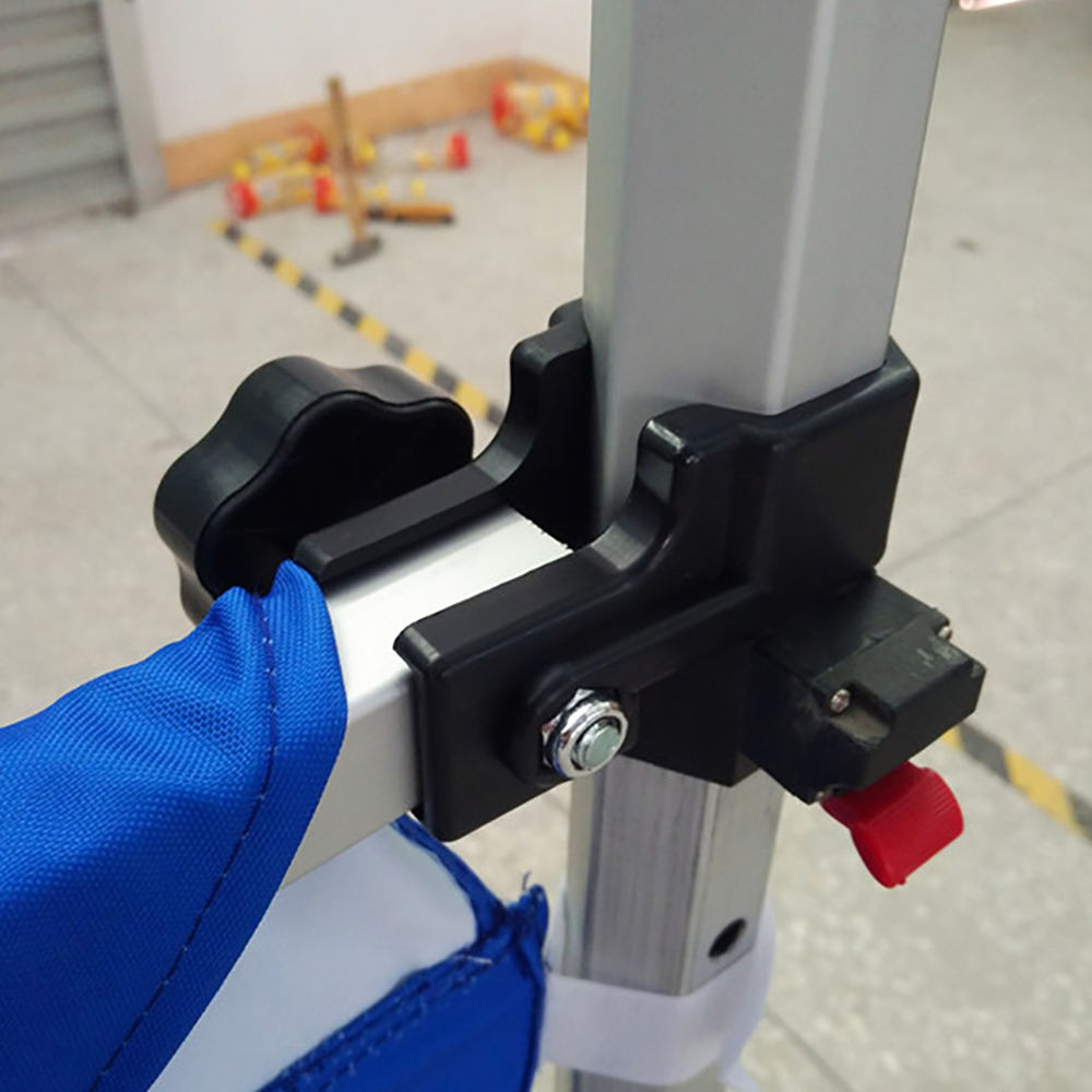 Advertising tent half-pole connector quick-release buckle side wall reinforcement universal joint accessories
