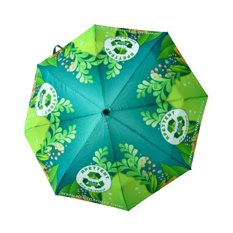 Eco-friendly Folding Umbrella | Portable Umbrella Made from Recyclable Materials | Global Tent Lightweight Sun Umbrella