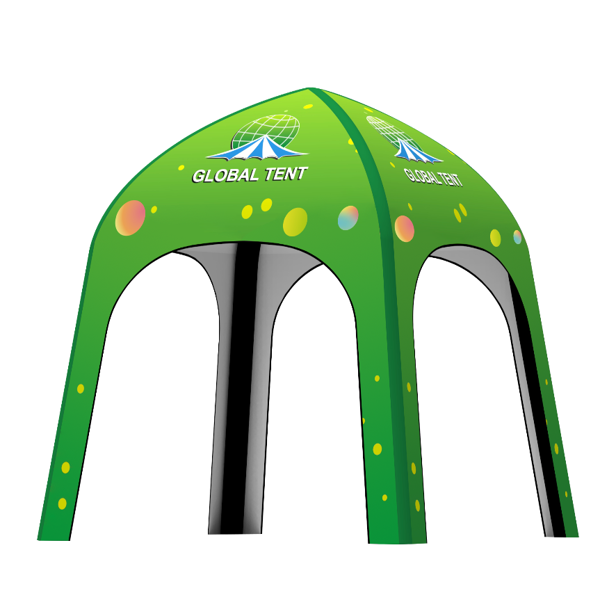Inflatable A-shaped tent:  10ft×10ft Custom Inflatable Tent