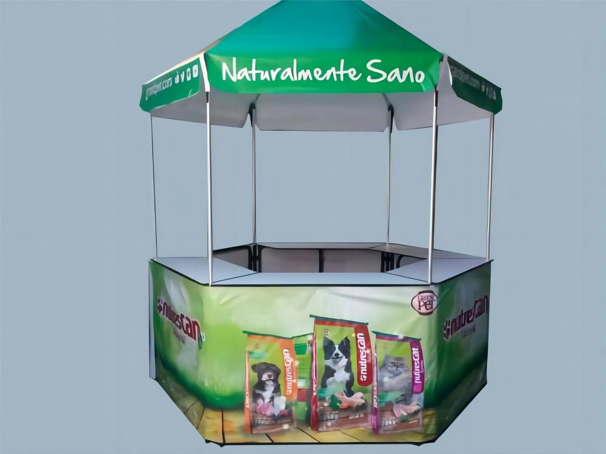 Marketplace Marvel: Custom Kiosk Vendor Tent