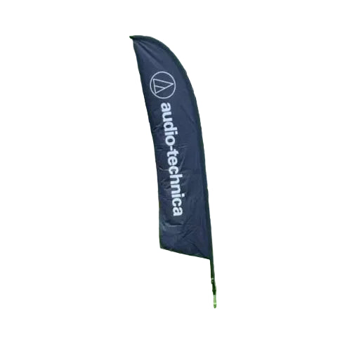 Customized eco-friendly water droplet flags, made from recycled materials, for outdoor waterproof advertising flags