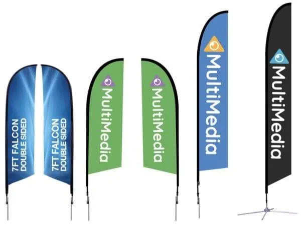 10ft Feather Flag | Lightweight and flowing, creating an elegant and dynamic advertising image(No Base)