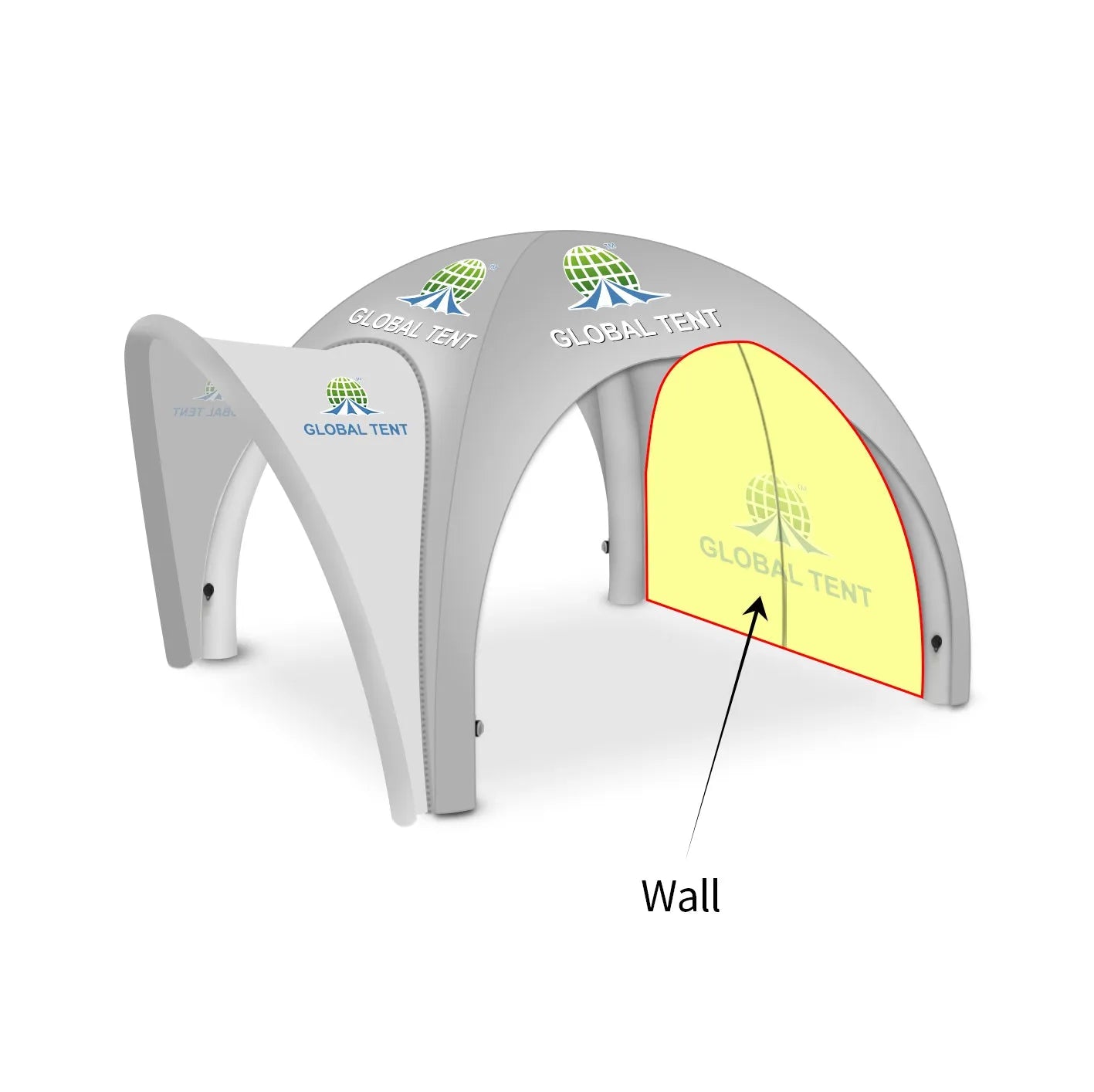 Discover elegance with our Custom Inflatable Tent with Awning & Walls Printing – a durable and eye-catching solution for various occasions. Easy setup, customizable branding, and versatile use.