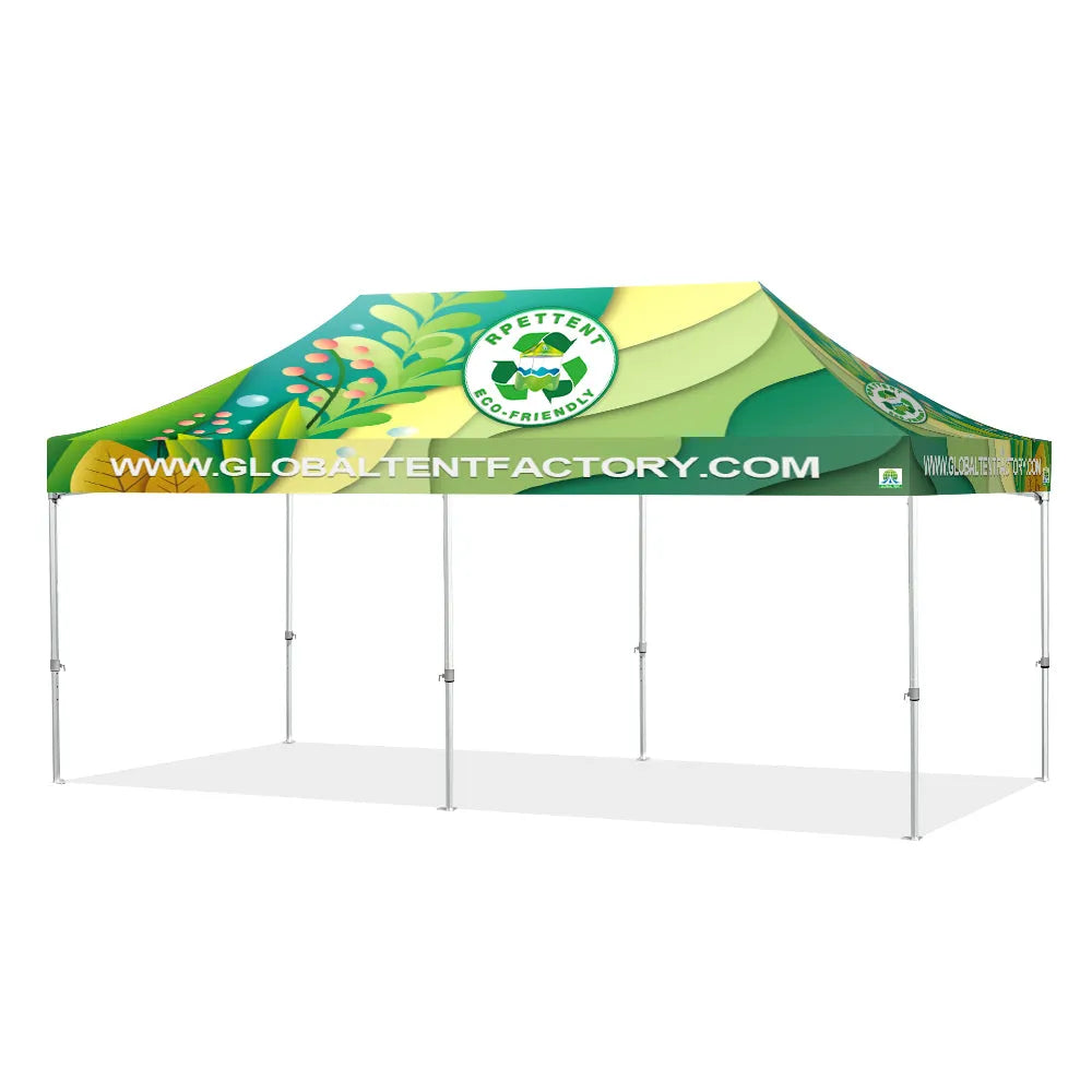 Showcase Excellence: 10'x20' Custom RPET Advertising Canopy