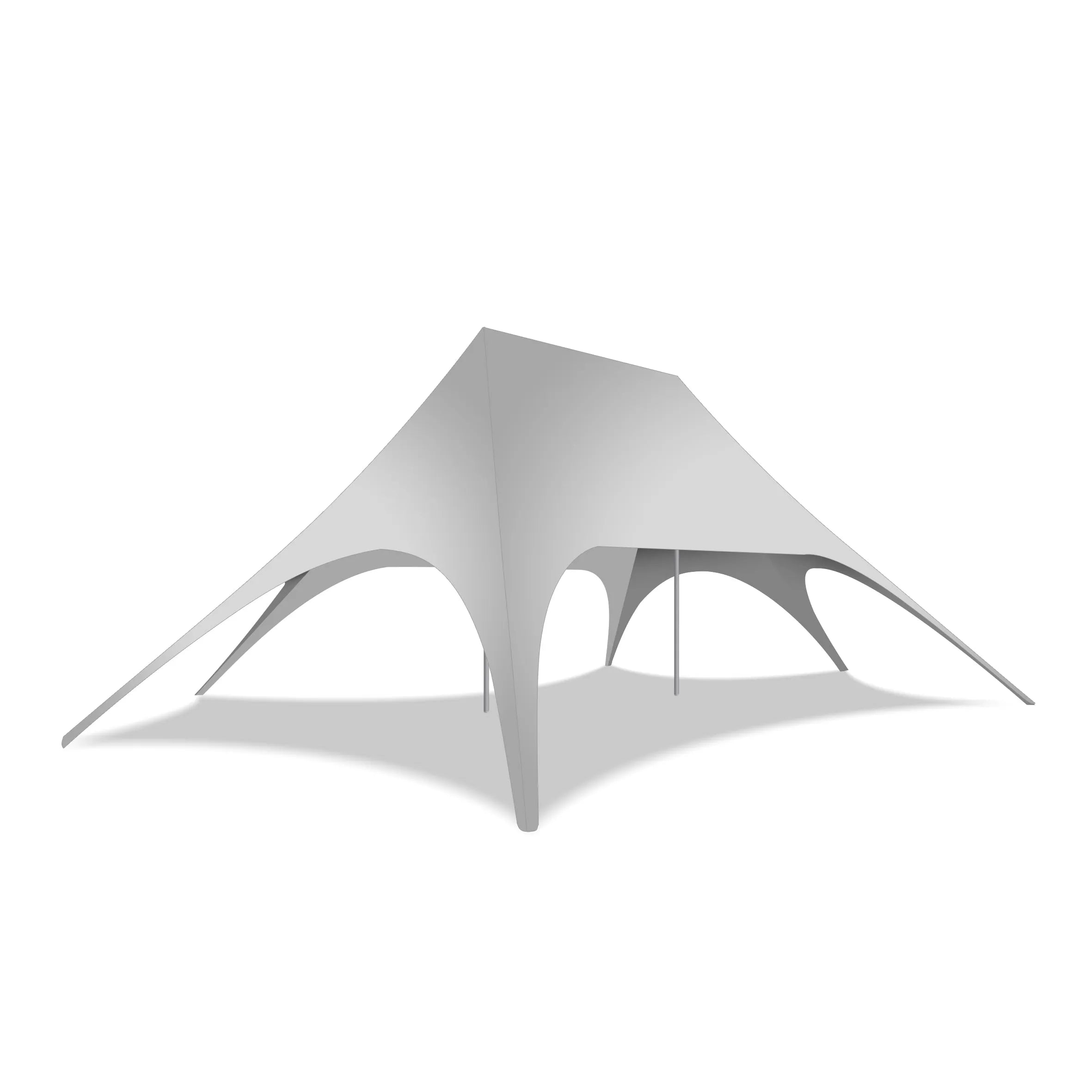 Twin Star Radiance: Custom Double Peak Star Tent