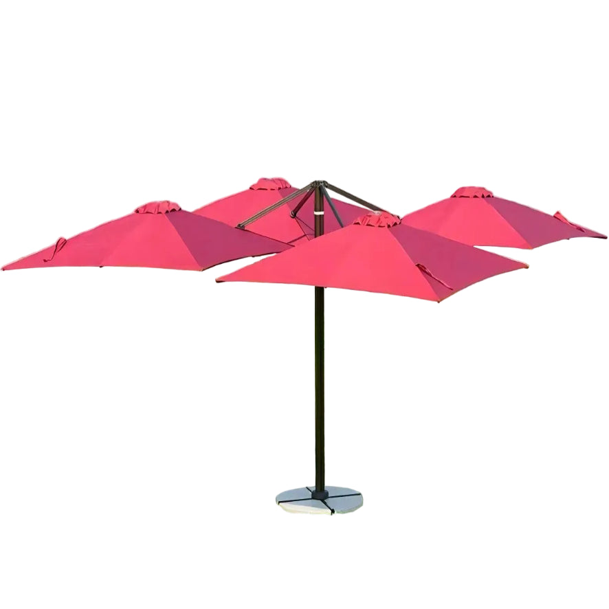 360-Degree Shade: Custom Four-Sided Cantilever Hanging Umbrella